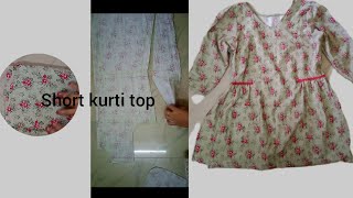 simple design kurti top cutting ampstitching 👚👚❤️ [upl. by Roselia624]