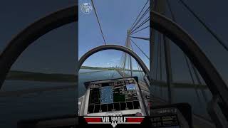 VTOL VR F45a Bridge and Skyscraper flyby in Virtual Reality flight sim Quest3 by VR Wolf vrwolf [upl. by Verna]