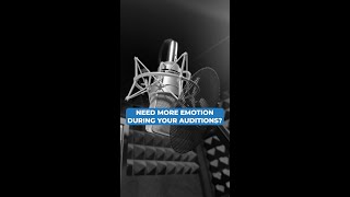 Need more emotion in your auditions Try this tip [upl. by Suiravad564]