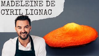 Madeleine de Cyril Lignac La recette au miel 🍯 [upl. by Hailee]