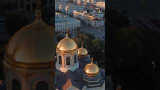 Varna Cathedral  Aerial Sunset Bulgaria [upl. by Jocelyne]