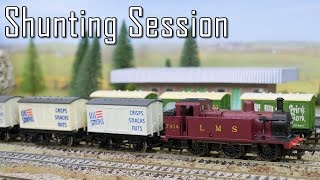 A Model Train Shunting Video [upl. by Aderfla764]