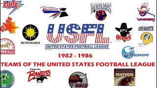 Teams of the United States Football League [upl. by Hackett]