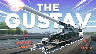 The BIGGEST GUN Ever in War Thunder  Schwerer Gustav User Model [upl. by Ainesey]