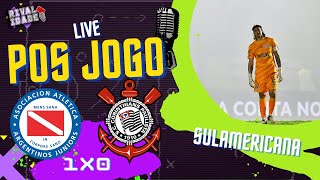 Pós jogo Argentinos Jrs 1x0 Corinthians  React [upl. by Ariew]