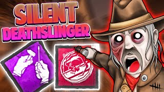 INSANE Silent Deathslinger Build  Dead By Daylight [upl. by Artenek]