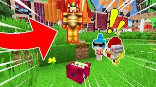 EL ESCONDITE DE MARIO BROS LEGENDARIO 😆😂 ESCONDITE EN MINECRAFT CON LOS COMPAS [upl. by Asillem]