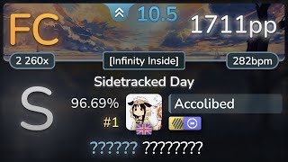 NEW OSU PP RECORD AKOLIBED FCD SIDETRACKED DAY and GOT 1700PP WITH REACTION [upl. by Anuaik]