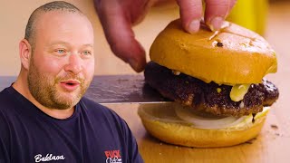 HOW TO MAKE THE PERFECT SMASH BURGER  THE IN STUDIO SHOW [upl. by Adnirual]