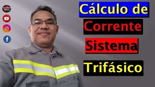 Como calcular corrente elétrica no sistema trifásico [upl. by Tebzil]