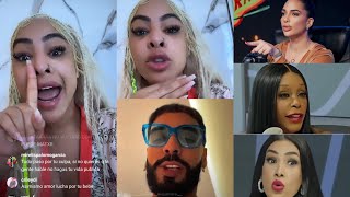 yailin barre el piso con anuel AA Amelia Alcántara  candy flow y caro Brito [upl. by Adnotal]