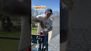 How to flash a window with ​⁠polyguardproducts BBLF Liquid Flash diy modernhouse polyguard [upl. by Vanny908]