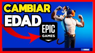 ✅COMO CAMBIAR FECHA DE NACIMIENTO EN EPIC GAMES [upl. by Gillmore]