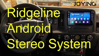 20062014 Honda Ridgeline Best Aftermarket Android Navigation Stereo  Installation and Review [upl. by Ledif675]