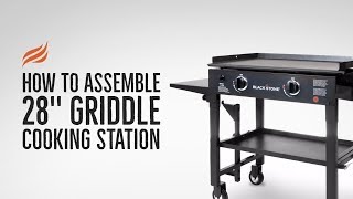 Blackstone 28quot Griddle Assembly [upl. by Ainafetse]