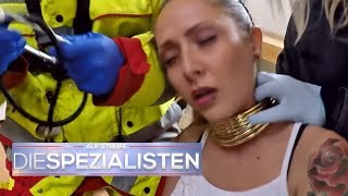 Kette zu eng Ist das ihr letzter Atemzug  Auf Streife  Die Spezialisten  SAT1 TV [upl. by Nnawaj]