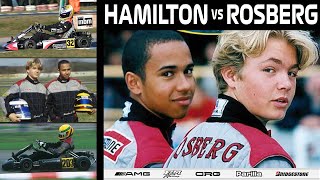 Lewis Hamilton vs Nico Rosberg  Karting World Cup 2000 [upl. by Man578]