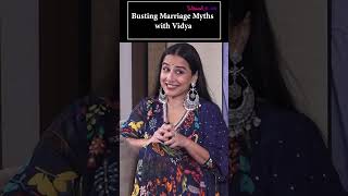 Vidya Balan OPENS UP on marriage myths  Video [upl. by Enawd]