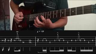 Confusion  Metallica Solo Cover amp Tabs [upl. by Vaughn]