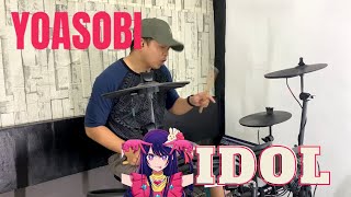 Axl Deaño  アイドル Idol Drum Cover by YOASOBI ALESIS NITRO MESH KIT [upl. by Blandina]