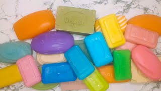 ASMR CRUNCHY SOAP COLLECTION DRY SOAP CUTTING [upl. by Mllly]