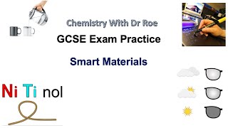 GCSE Chemistry Exam Practice  Smart Materials [upl. by Refanej117]