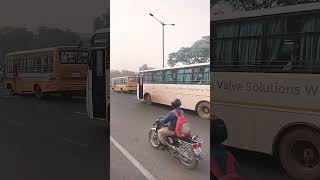 Tata ACGL Agile Staff Contract bus of Girikand Travels tatabus youtubeshorts trending [upl. by Yuri]