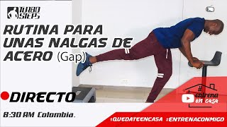 QuedateEncasa RUTINA PARA UNAS PIERNAS Y GLUTEOS DE ACERO EN CASA GAPEntrenaConmigo [upl. by Anaihr]