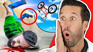 ER Doctor REACTS to Most PAINFUL BMX Bike Fails Ever [upl. by Bodkin]