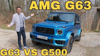 2025 MERCEDES AMG G63 REVIEW VS G500  QUAL É O MELHOR PARA OFFROAD [upl. by Trebor]