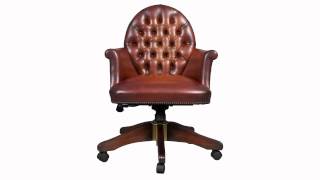 English made desk swivel chair [upl. by Quillan]