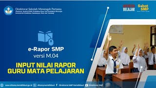 INPUT NILAI RAPOR GURU MATPEL [upl. by Hamilton742]