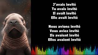 ♫ Japprends le français ♫ Conjugaison I INVITER I Plus que parfait [upl. by Porett]