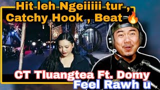 CT Tluangtea Ft Domy  Zawhna Hnuhnung   REACTION [upl. by Airb711]