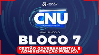 CONCURSO NACIONAL UNIFICADO ANALISANDO O EDITAL DO BLOCO 7 [upl. by Nivar]