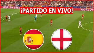 🔴 ESPAÑA vs INGLATERRA EN VIVO 🔴 EN VIVO LA FINAL EUROCOPA 🏆 [upl. by Harrak762]