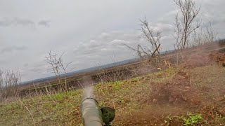 Combat GoPro  International Marksman Defending Bakhmut [upl. by Darla]