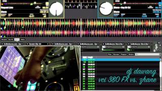 dj dawang VESTAX VCI380 PAD FX serato itch 221 ZHANE mix [upl. by Rodman899]