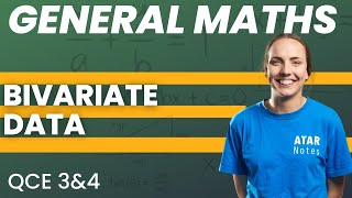 Bivariate Data  QCE General Maths 3amp4 [upl. by Sorci969]