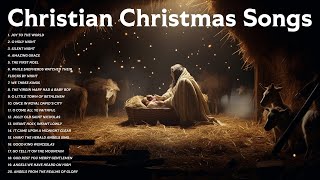 Top Christian Christmas Worship Songs ✟ Merry Christmas Music Playlist 2024 🎄 [upl. by Ayrb]