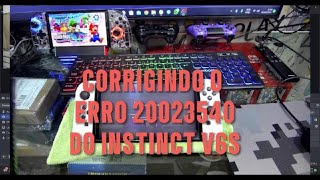 ERRO 20023540 NO NINTENDO SWITCH OLED COM MODCHIP INSTINCT V6S como Corrigir [upl. by Cerys369]