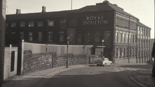 Royal Doulton Pottery Works 1967 Burslem StokeOnTrent [upl. by Neelon]