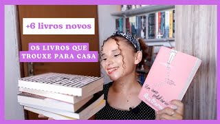 BOOKHAUL DE MARÇO  todos que fiz a troca na livraria  Josy [upl. by Siuqaj]