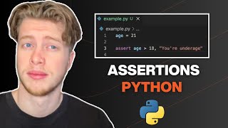 Assertions in Python [upl. by Leryt]