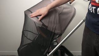 How to Install the Bug Shield on UPPAbaby Vista amp Cruz Stroller [upl. by Calen49]