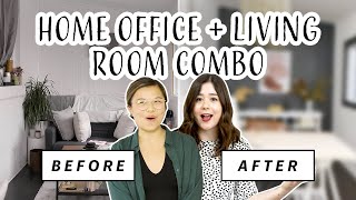 Home Office Makeover  Massive Rental LiveWork Transformation [upl. by Jojo699]