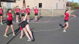 Santee School District Jump Rope for Heart [upl. by Aniuqal]