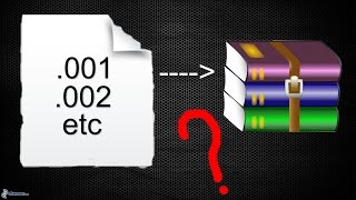 COMO ABRIR LOS ARCHIVOS 001 002 ETC CON WINRAR FACIL Y RAPIDO [upl. by Silenay]