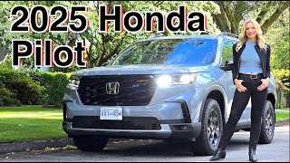 2025 Honda Pilot TrailSport review  Get the V6 while you can [upl. by Alpert]