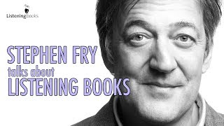 Stephen Fry Talking About Listening Books [upl. by Nerwal203]